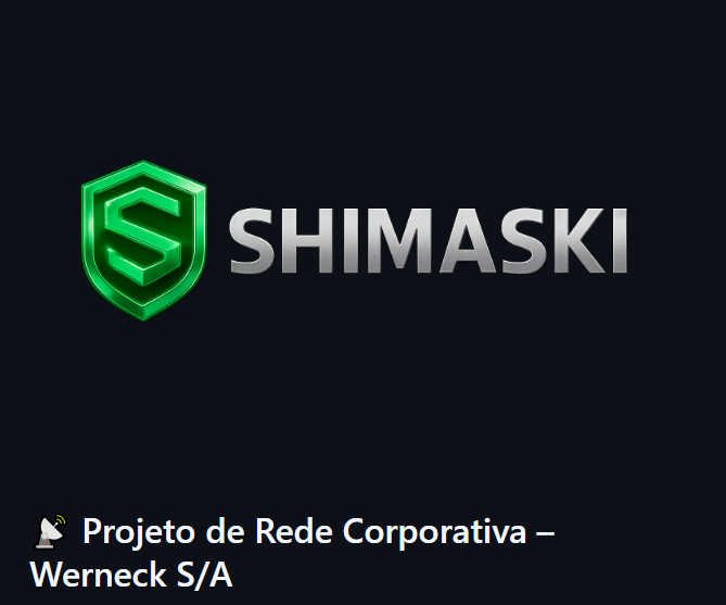 Projeto de Rede Módulo 1